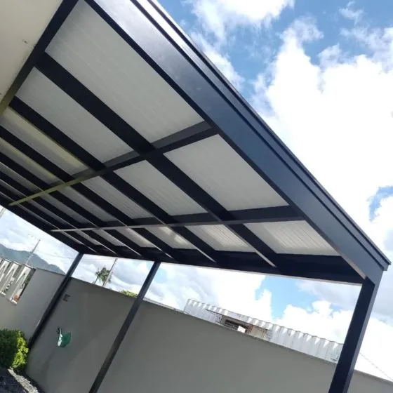 Pergotelha em Salto SP — Cobertura com estrutura metálica reforçada