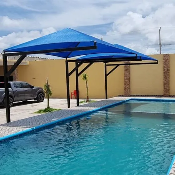 Reforma de Toldos e Coberturas em Salto SP Reforma de Toldos e Coberturas em Salto SP — Instalação em estacionamento