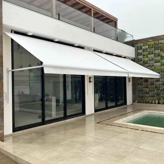 Toldo Cortina com Braços Laterais - Toldos Salto