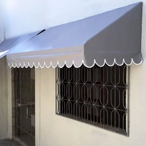 Toldo Fixo de Lona PVC em Salto SP Toldo Fixo de Lona PVC em Salto SP — Cobertura com calha lateral para escoamento
